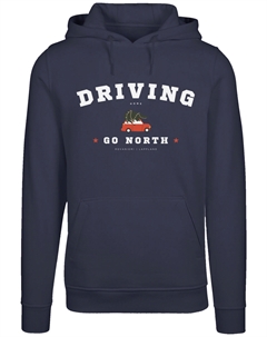 Пуловер Hoodie Driving Home Christmas, темно синий F4nt4stic