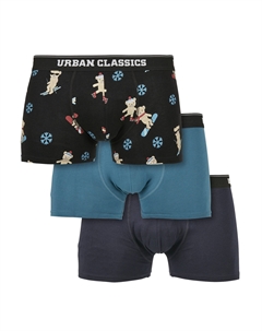 Боксеры s, цвет teddy aop+jasper+navy Urban classics