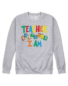 Мужской свитшот с рисунком Dr Seuss Teacher I Am Licensed character