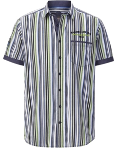 Повседневная рубашка Comfort fit Button Up Shirt Vette, темно-синий Jan vanderstorm