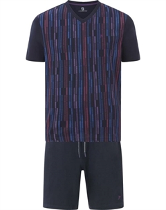 Пижама Kurzer LENJO, темно-синий Jan vanderstorm