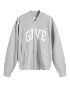 Куртка-Бомбер из джерси, серый Givenchy