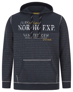Толстовка с капюшоном Sweatshirt, темно-синий Jan vanderstorm