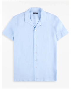 Льняная рубашка, синий Fay