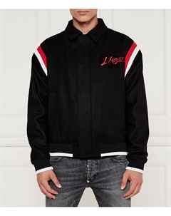 Шерстяная куртка Bennet, черный Hugo