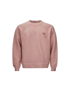 Шикарный розовый хлопковый свитер для мужчин C.p. company