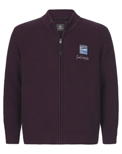 Вязаный кардиган Knit Cardigan Oletarvin, темно-красный Jan vanderstorm