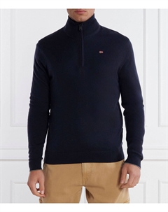 Свитер из шерсти DAMAVAND Regular Fit, темно-синий Napapijri