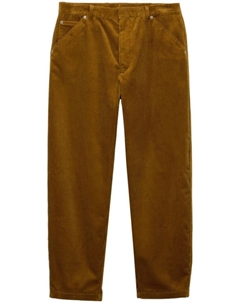Брюки вельветовые Pinwale, желтый Prada