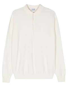 Рубашка поло с длинными рукавами, белый Aspesi