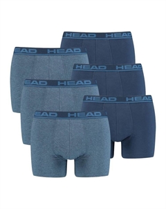 Боксеры short 6er Pack, цвет blau (blue heaven) Head