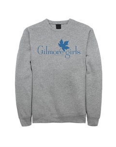 Мужской свитшот с логотипом Gilmore Girls Leaf, цвет Athletic Heather Licensed character