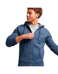 Свитшот homme в оригинальном стиле, синий Superdry