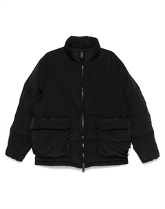 Пиджак с воротником-стойкой, черный Emporio armani