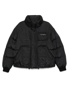 Пуховик с логотипом, черный Dsquared2