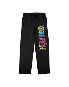 Мужские цельные пижамные штаны Live Action, черный Licensed character