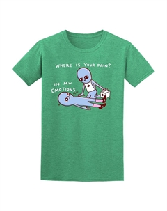 Мужская футболка COLAB89 от Threadless Strange Planet, цвет Heather Irish Green Colab89 by threadless