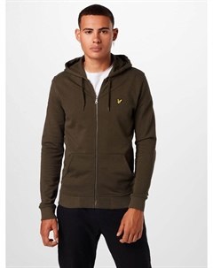 Худи Zip-Up Hoodie, оливковый Lyle & scott