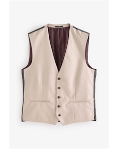 Фланелевый жилет для костюма, нейтральный Next