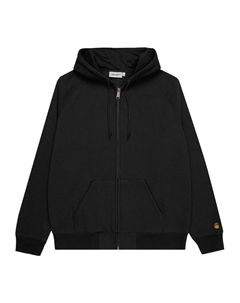 Спортивная толстовка Zip-Up Hoodie, черный Carhartt wip