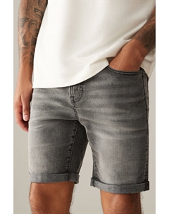 Шорты из эластичного денима, серый Next