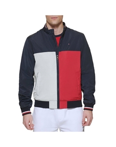 Мужской бомбер, цвет Midnight Red Combo Tommy hilfiger