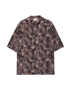 Рубашка Comfort fit Button Up, бордовый Pull & bear