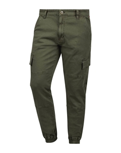 Брюки Tapered Cargo Pants Bromfield, оливковый Indicode jeans