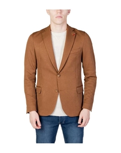 Мужской пиджак на пуговицах, коричневый Mulish