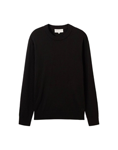 Свитер DENIM Sweater, черный Tom tailor