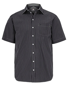 Рубашка Comfort fit Button Up Perttu, черный Jan vanderstorm