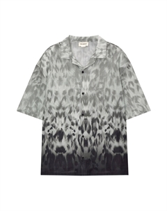 Рубашка Comfort fit Button Up, черный Pull & bear