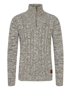 Свитер Sweater Pankraz, пятнистый зеленый Solid