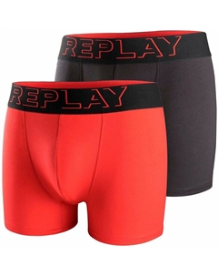 Боксеры Boxer shorts, огненно-красный/черный Replay