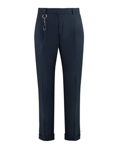 Очаровательные хлопковые брюки с карманами, синий Paul & shark