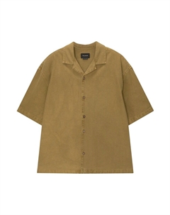 Рубашка Comfort fit Button Up, оливковый Pull & bear