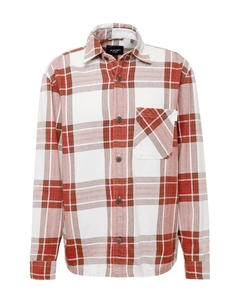 Рубашка Jeans Regular fit Button Up Hagon, цвет Orange/Dark orange/White Joop