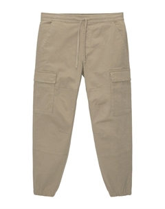 Брюки Regular Cargo Pants, бежевый Pull & bear