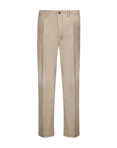 Брюки Чиносы свободного кроя, коричневый Incotex