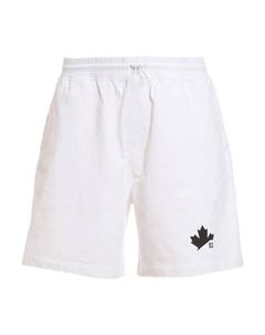 Хлопковые шорты SS22, белый Dsquared2