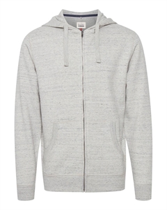Худи Zip-Up Hoodie VELNO, цвет mottled grey Blend