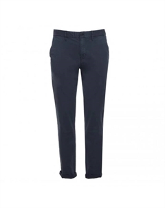 Брюки чиносы обычного кроя, синий Calvin klein