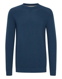 Свитер Sweater Nicholas, темно-синий Solid