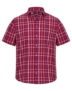 Рубашка Comfort fit Button Up, темно-красный Jan vanderstorm