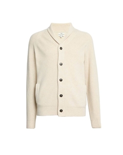 Кардиган Knit Cardigan, экрю Marks & spencer