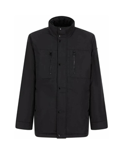 Стильная легкая мужская куртка., черный Geox