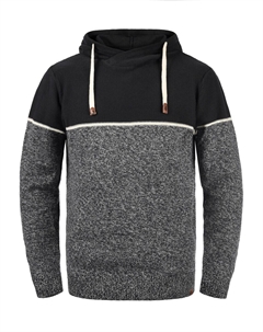 Свитер Sweater Lynde, пятнистый серый/черный Indicode jeans