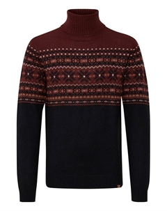 Свитер Sweater TJESSE, темно-красный/черный Blend