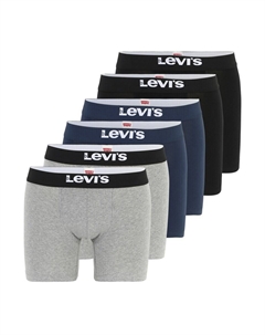 Боксеры LEVIS Boxer shorts, темно-синий/пятнистый серый/черный Levi's®
