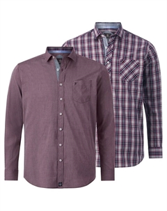 Рубашка Comfort fit Button Up Julian, красный Jan vanderstorm